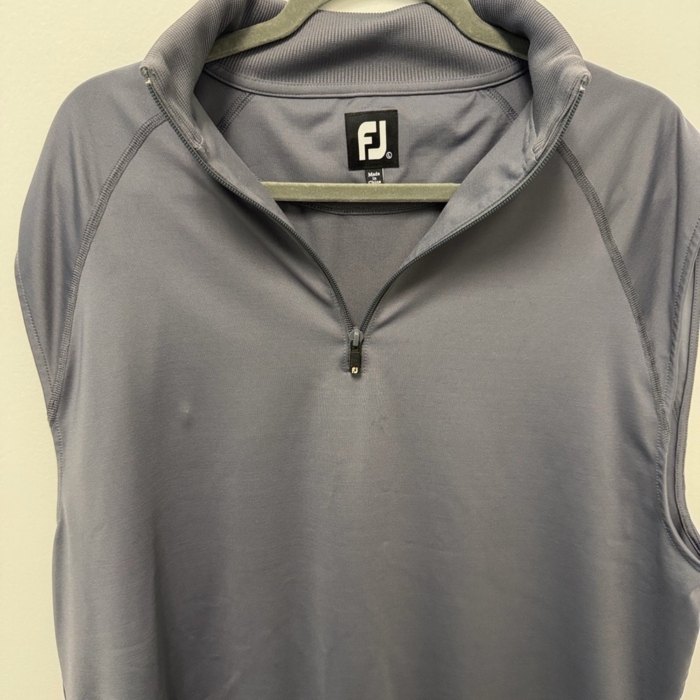 FootJoy Gray Vest Pullover